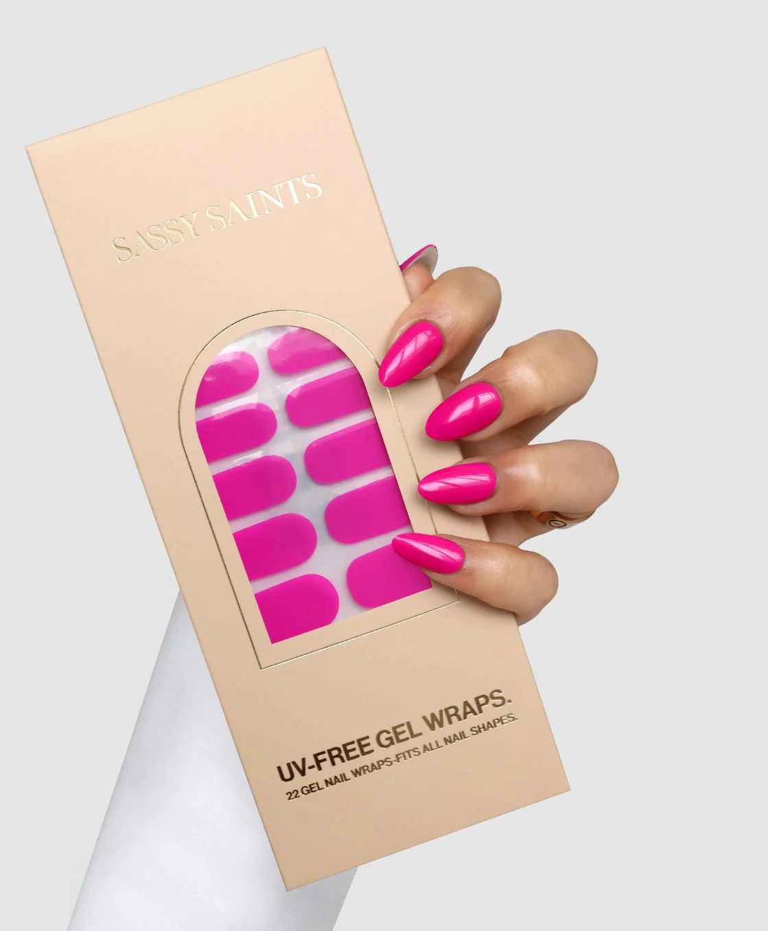Fuchsia Fever Gel Wrap - Image 3