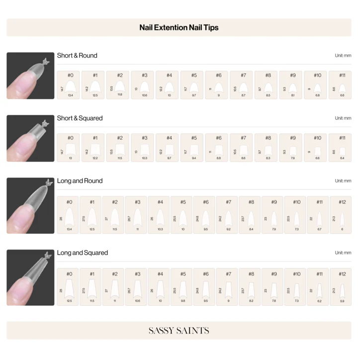 Pre-Shaped Nail Extensions - Image 2