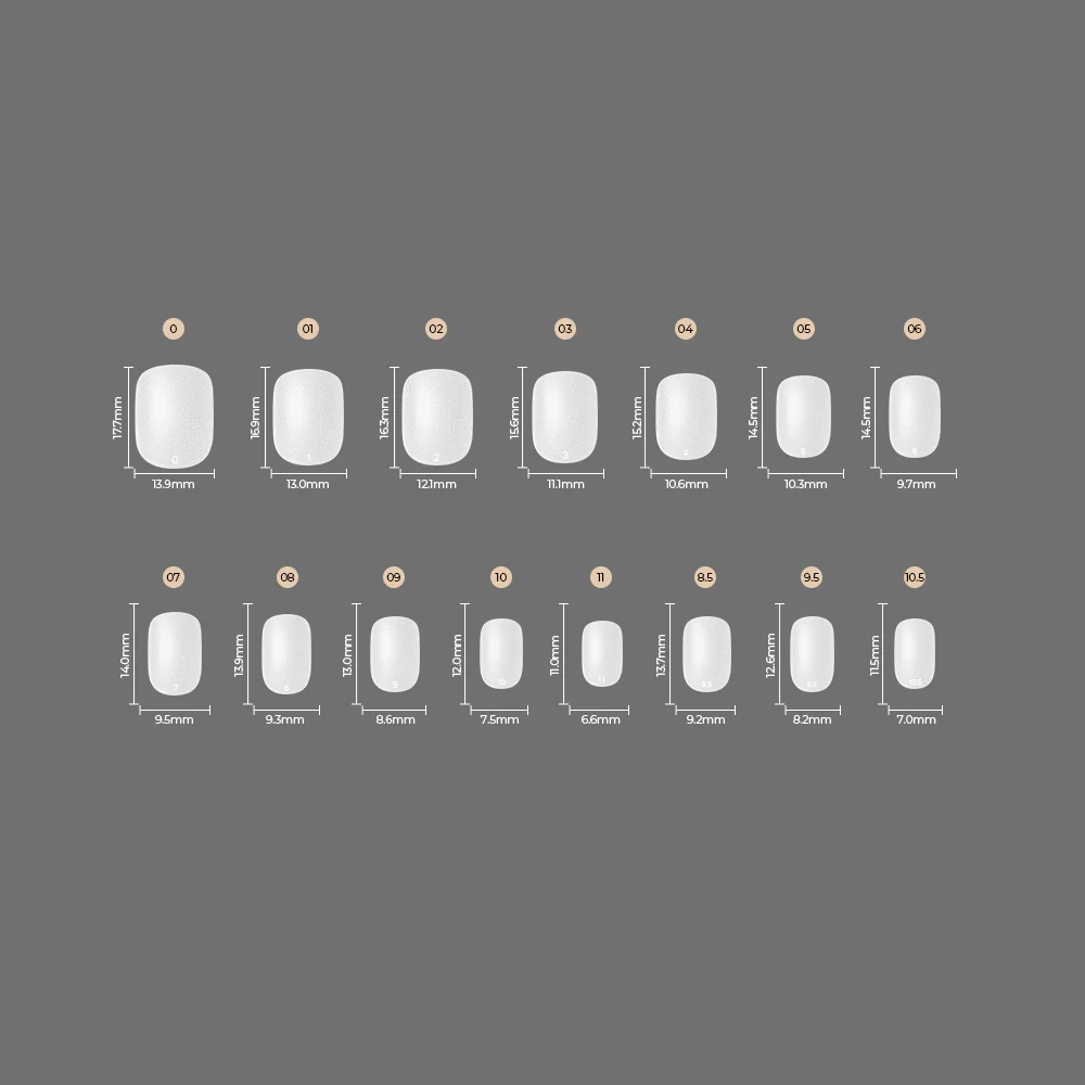 Oval Full Tips - Image 2