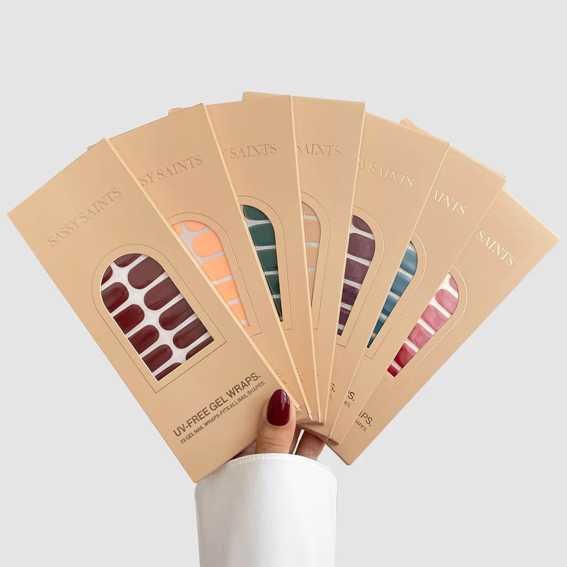 UV-Free Gel Nail Wraps - - Image 17
