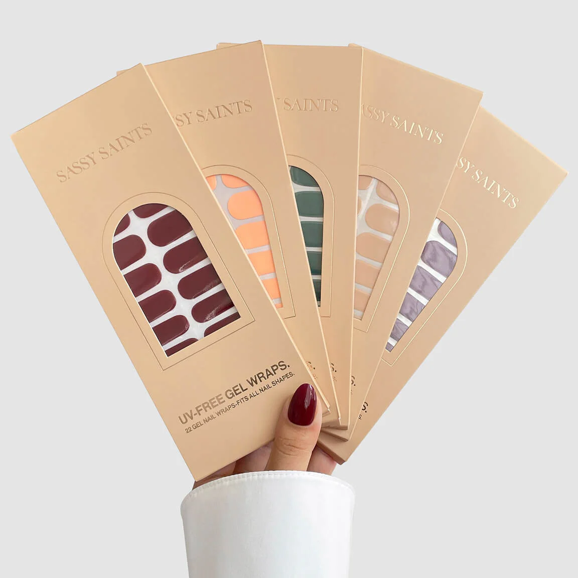 UV-Free Gel Nail Wraps - - Image 18