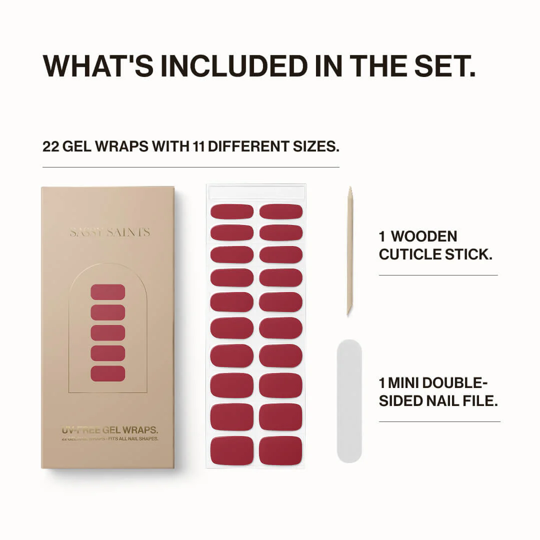 UV Free Gel Nail Wraps- - Image 5