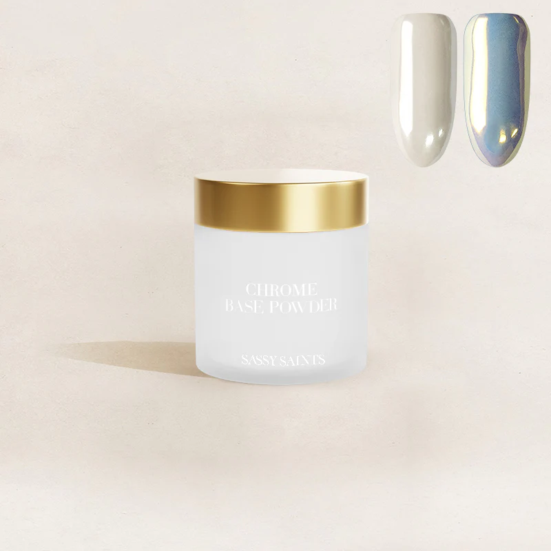 White Whisper Chrome Base Powder
